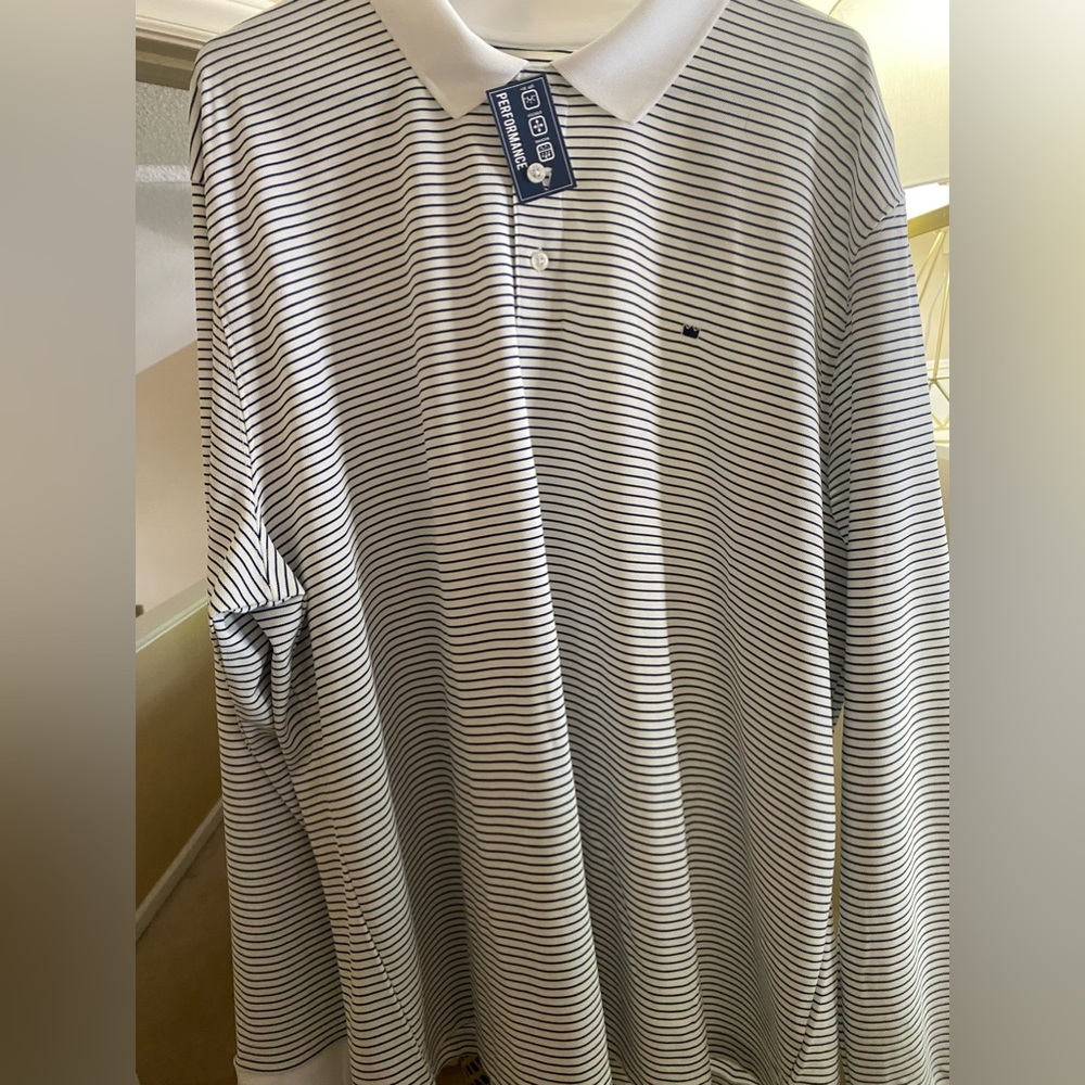 Crown and Ivy: XXL long sleeve golf shift.